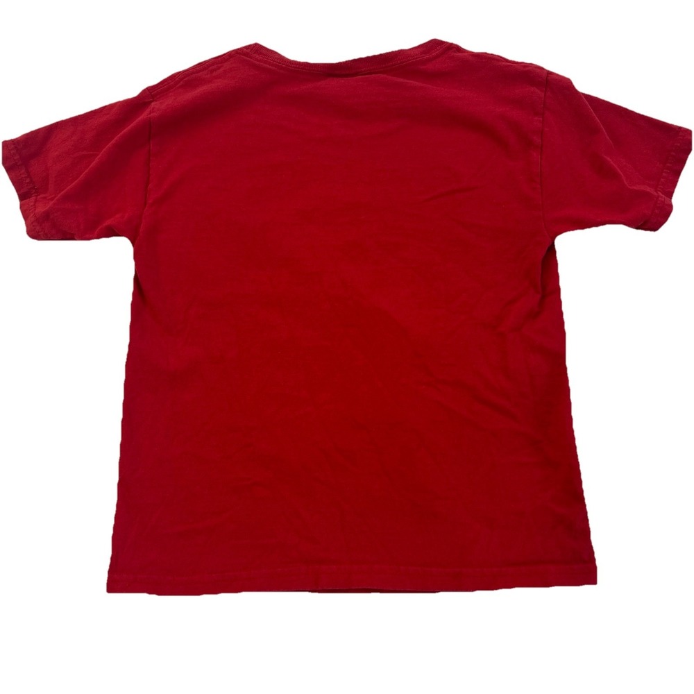 Fruit of the Loom HD Red Cotton Sharks of Hawaii Red Graphic T‎ Shirt Kids Sz XS - Picture 2 of 7